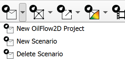 Menú New OilFlow2D Project