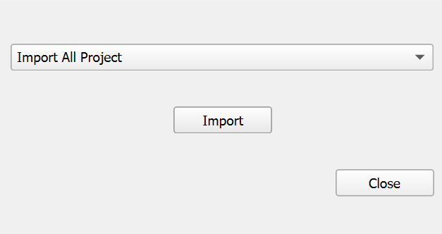 Diálogo Import OilFlow2D Layers