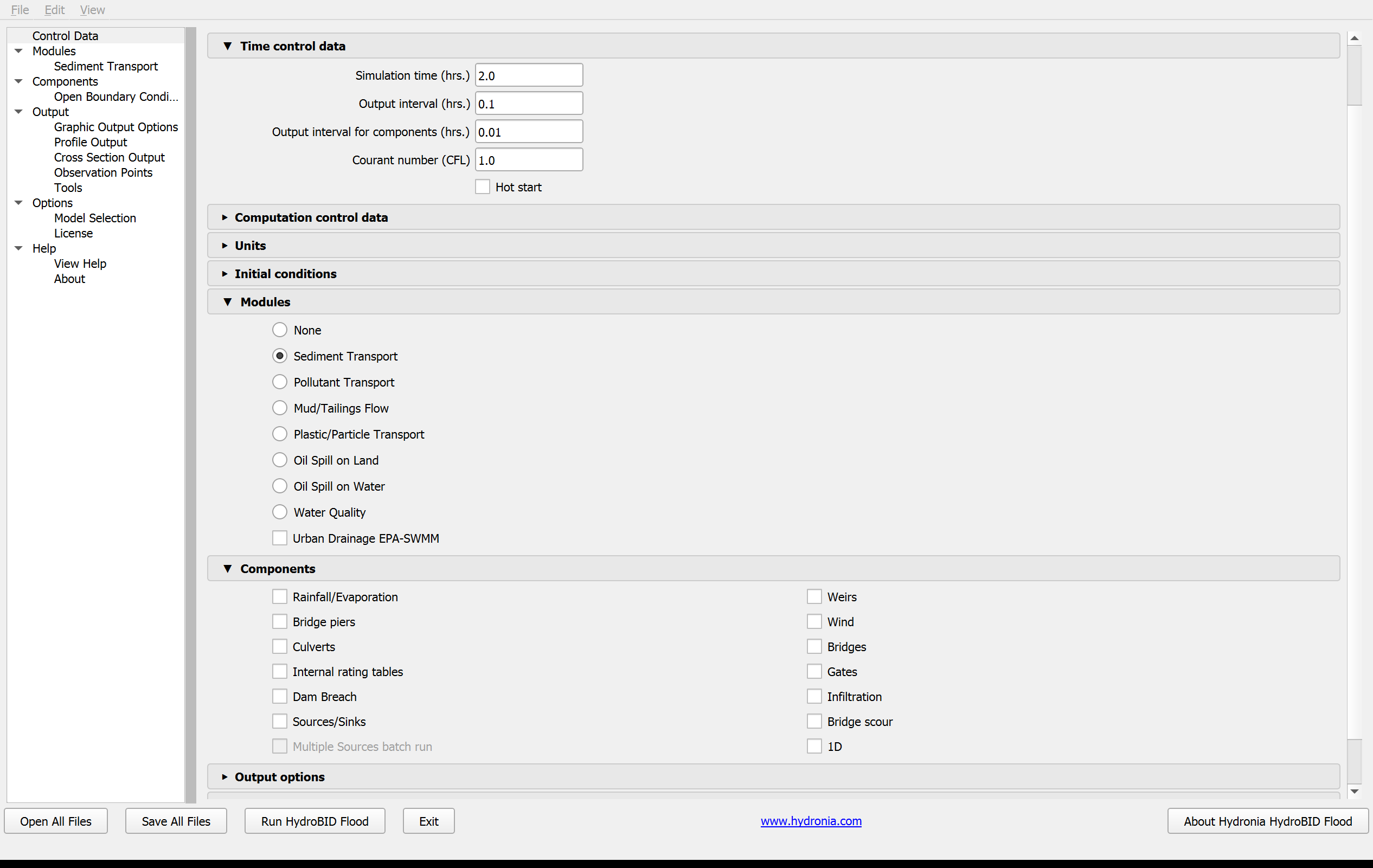 Panel de datos de control de QGIS DIP para el tutorial de profundidad máxima de erosión.